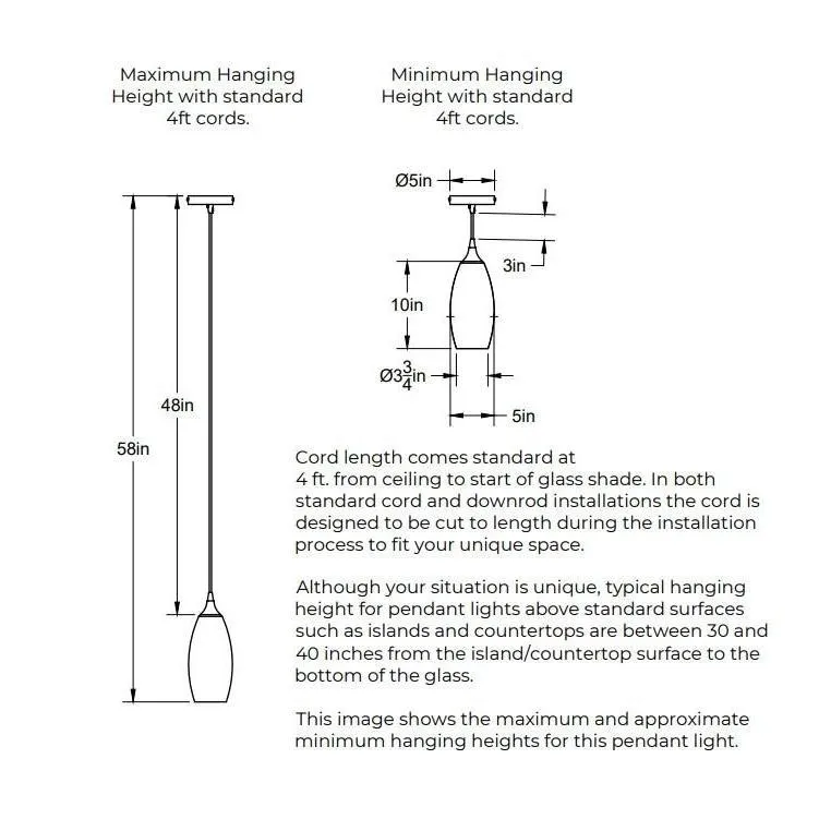 147 Swell: Single Pendant Light