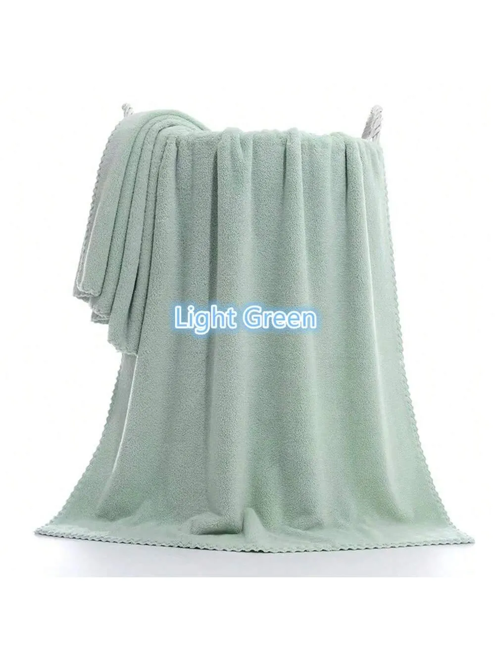 1pc Printed Quick-Drying Beach Towel, Double-Sided Velvet Swimming Towel