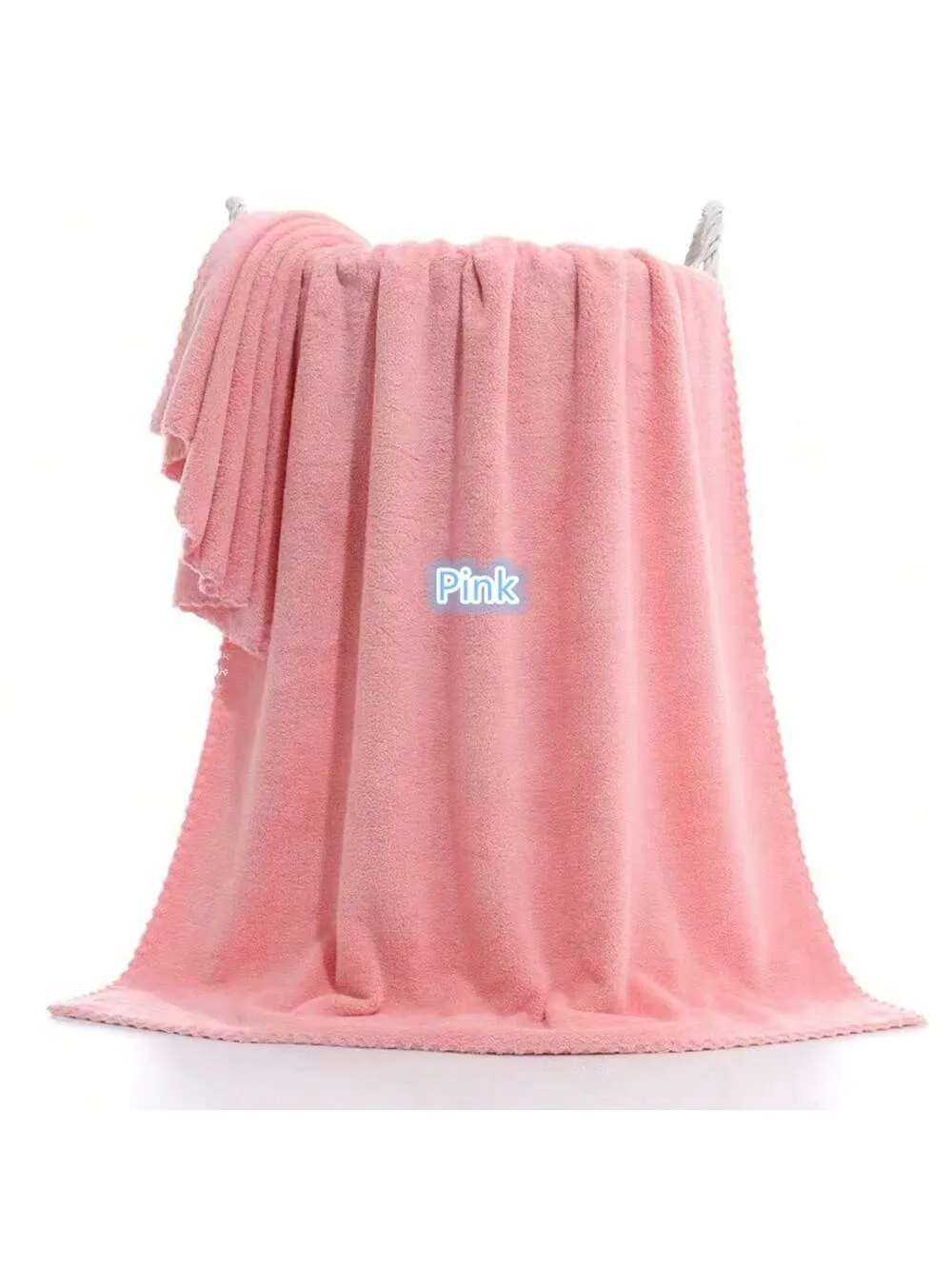 1pc Printed Quick-Drying Beach Towel, Double-Sided Velvet Swimming Towel