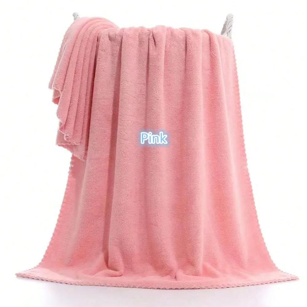 1pc Printed Quick-Drying Beach Towel, Double-Sided Velvet Swimming Towel