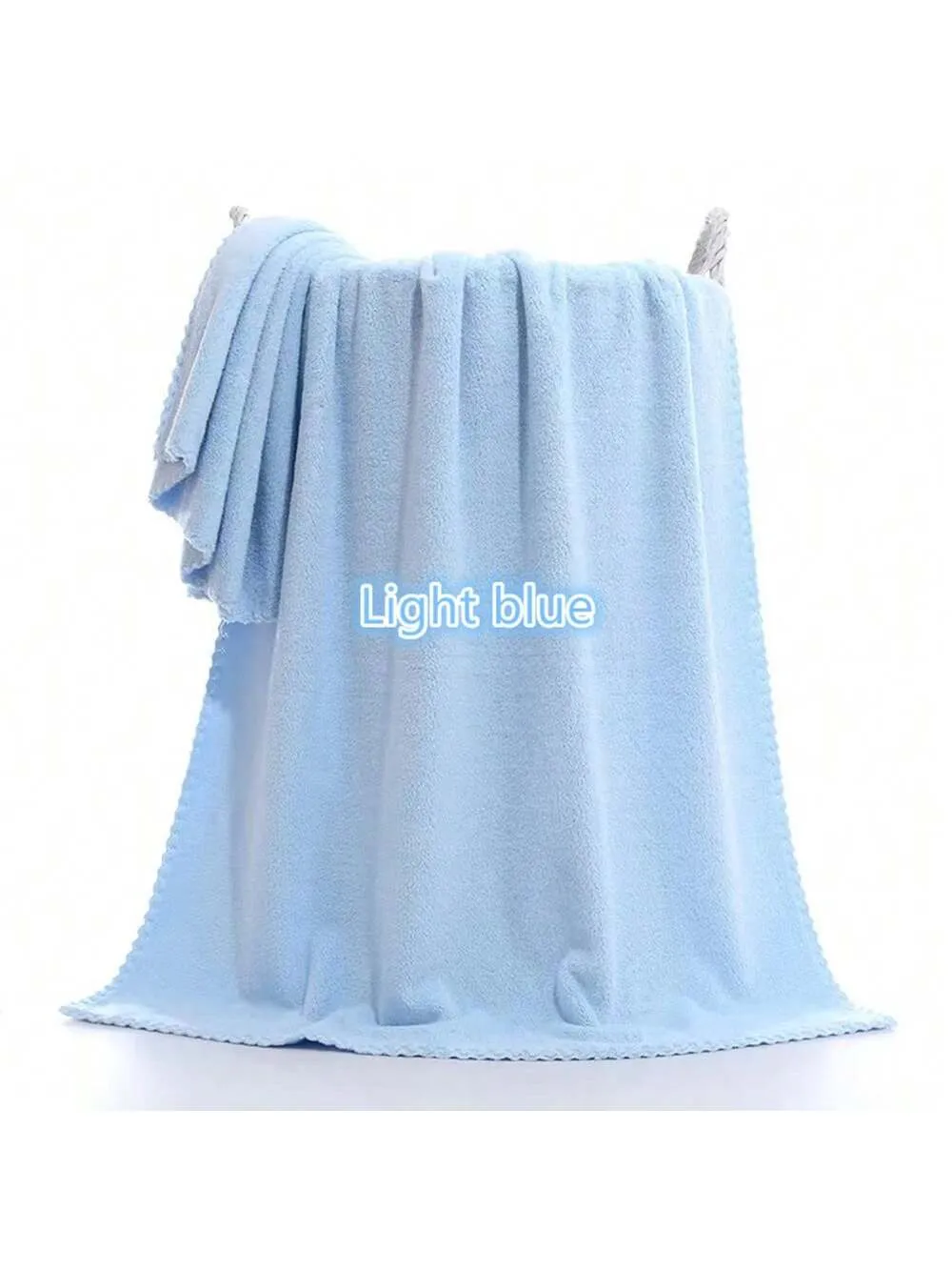 1pc Printed Quick-Drying Beach Towel, Double-Sided Velvet Swimming Towel