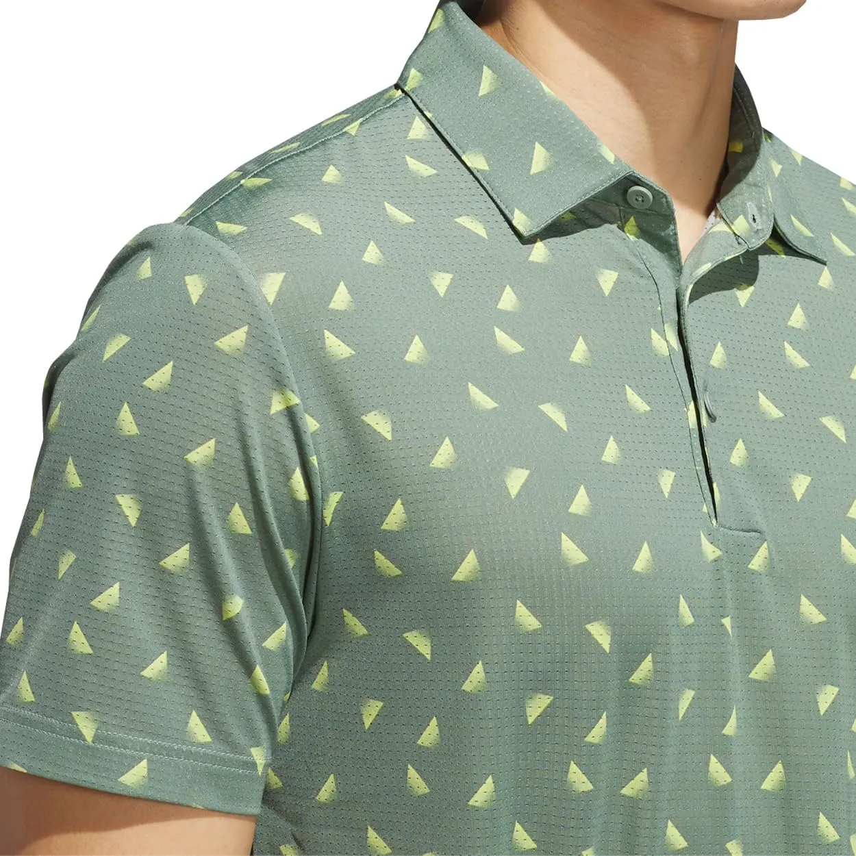 adidas Men's Ultimate365 Printed Mesh Polo Shirt