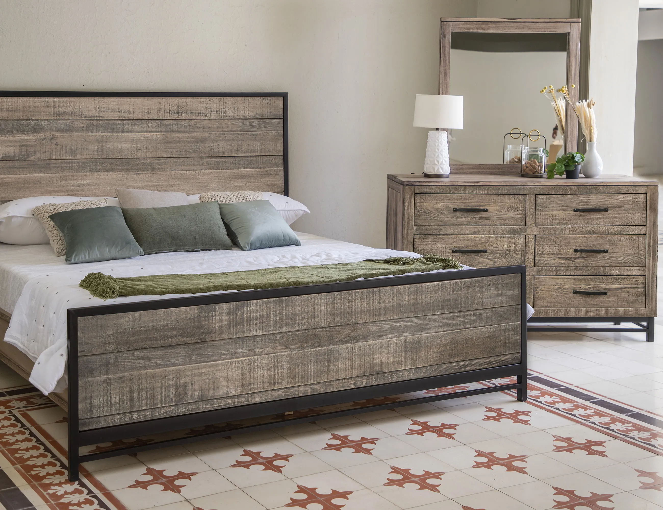 Blacksmith - Dresser - Truffle Brown / Oil Black