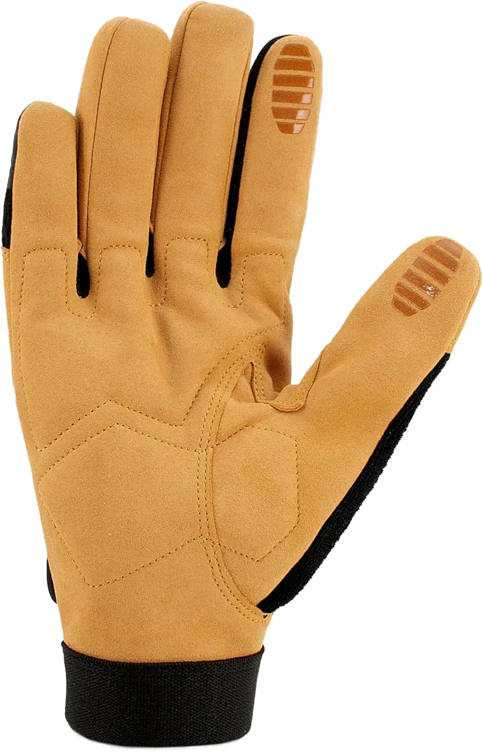 Carhartt mens Synthetic Leather High Dexterity Molded Knuckle Secure Cuff Glove