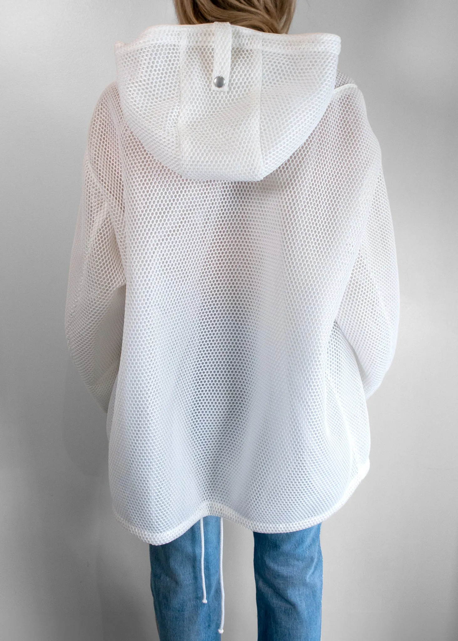 Christian Dior White Mesh Anorak