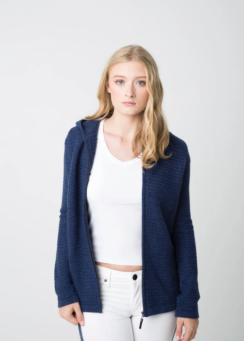 COCO Zip Hoodie - Mid Gray