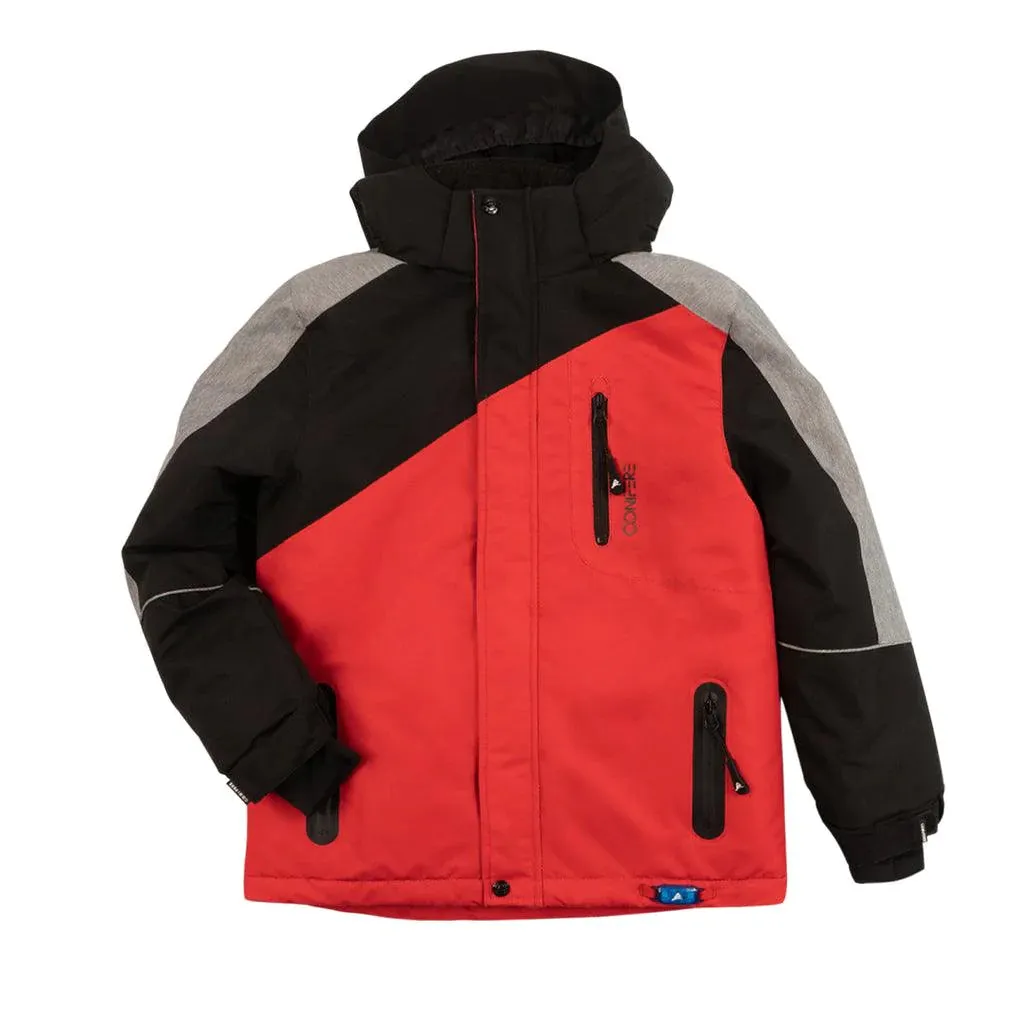 Conifere Flash Boys Snowsuit Set - Red