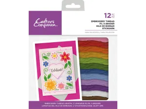 Crafter's Companion Embroidery Thread Pack - Rainbow