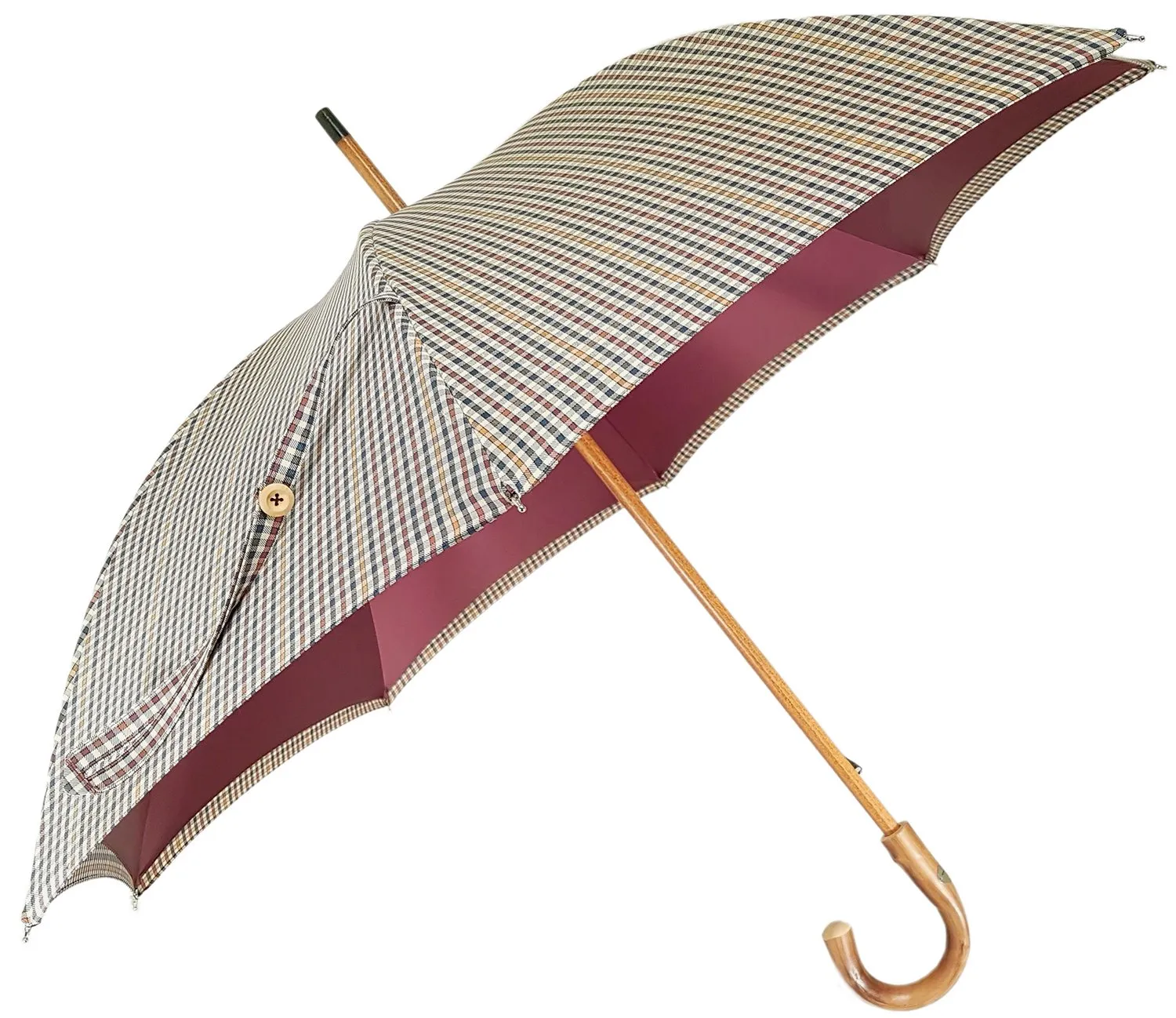 Double Cloth Men's Umbrella - Cotton Fabric