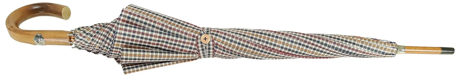 Double Cloth Men's Umbrella - Cotton Fabric