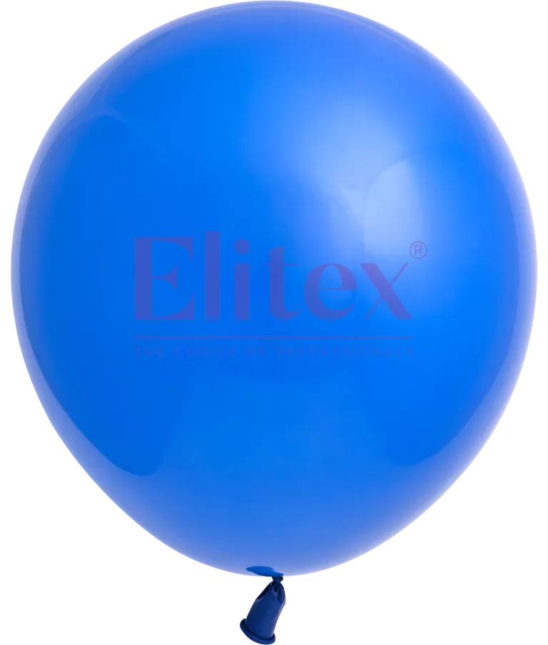 Elitex 6" Dark Royal Blue Latex Balloons 50ct