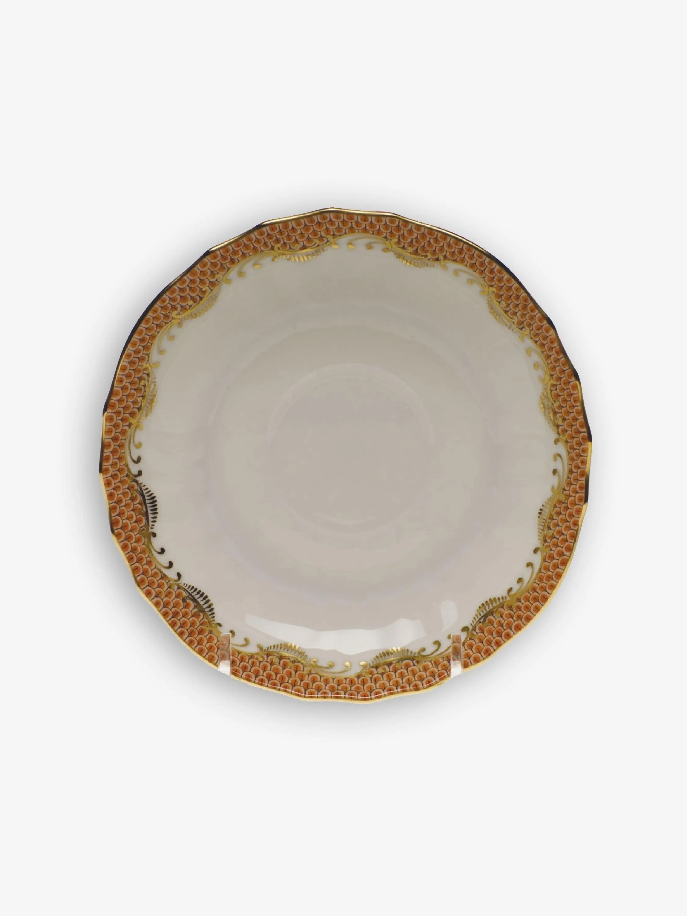 Fish Scale 5.5" Canton Saucer by Herend