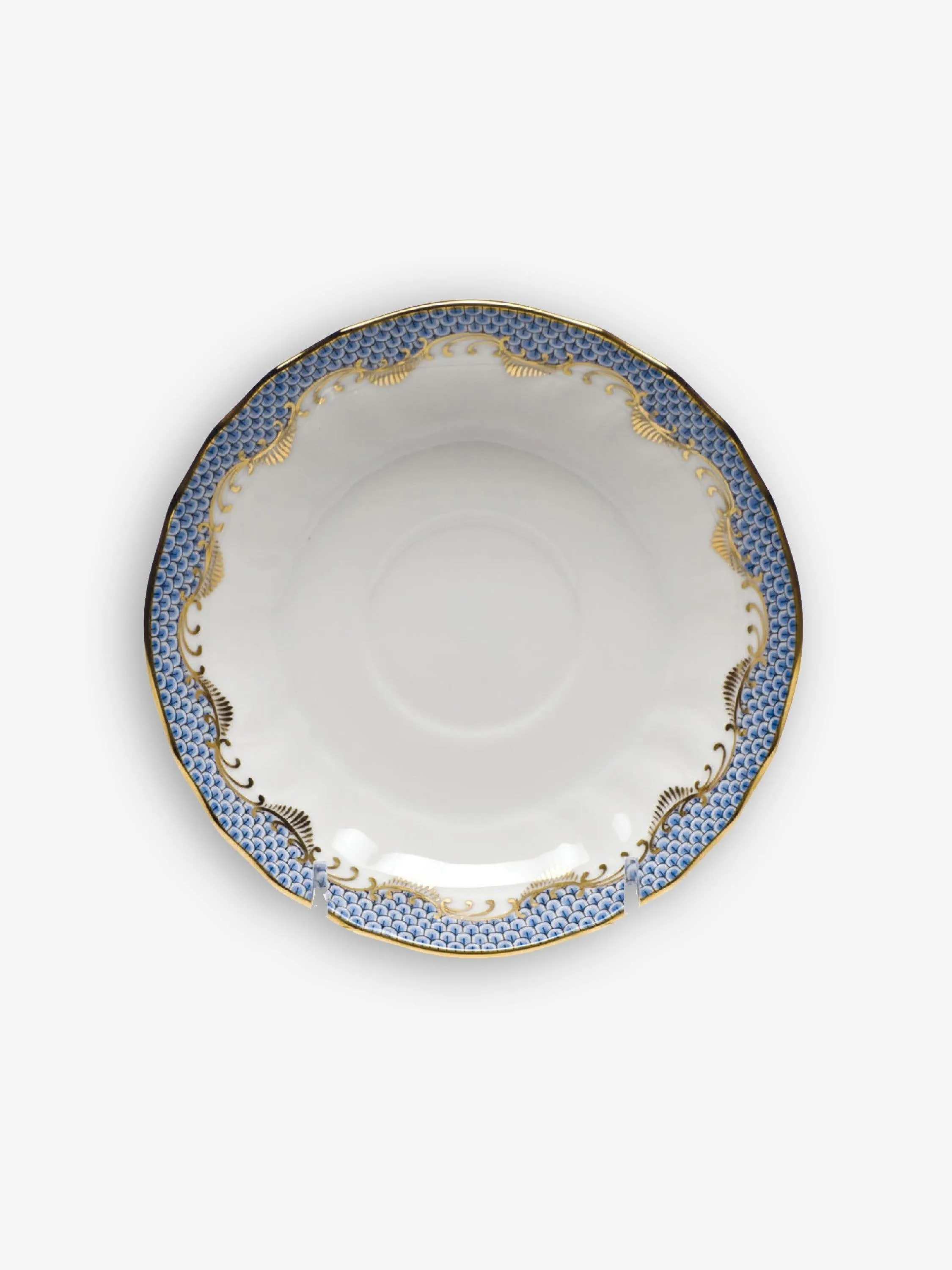 Fish Scale 5.5" Canton Saucer by Herend