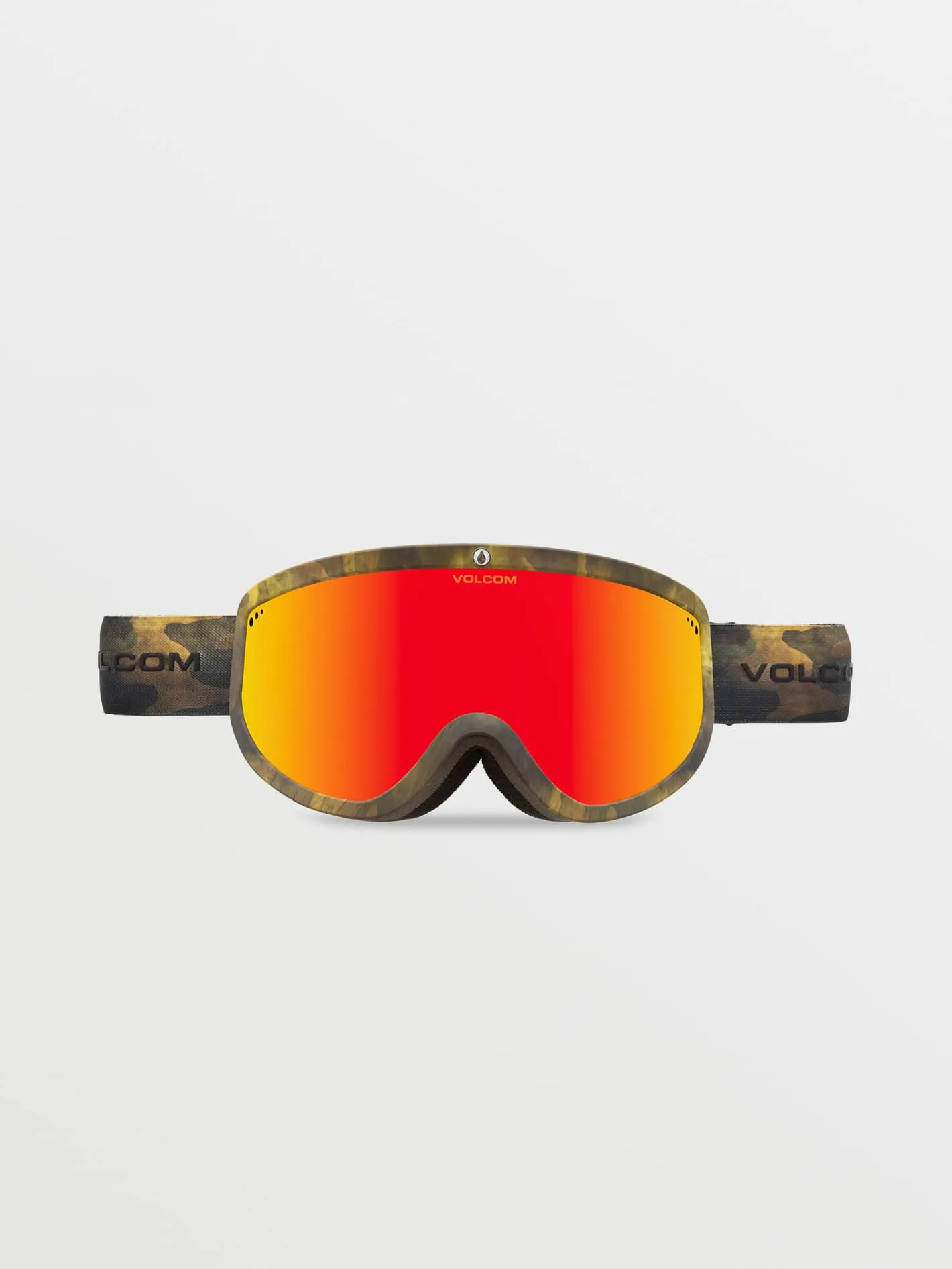 Footprints Goggle - Camo / Red Chrome