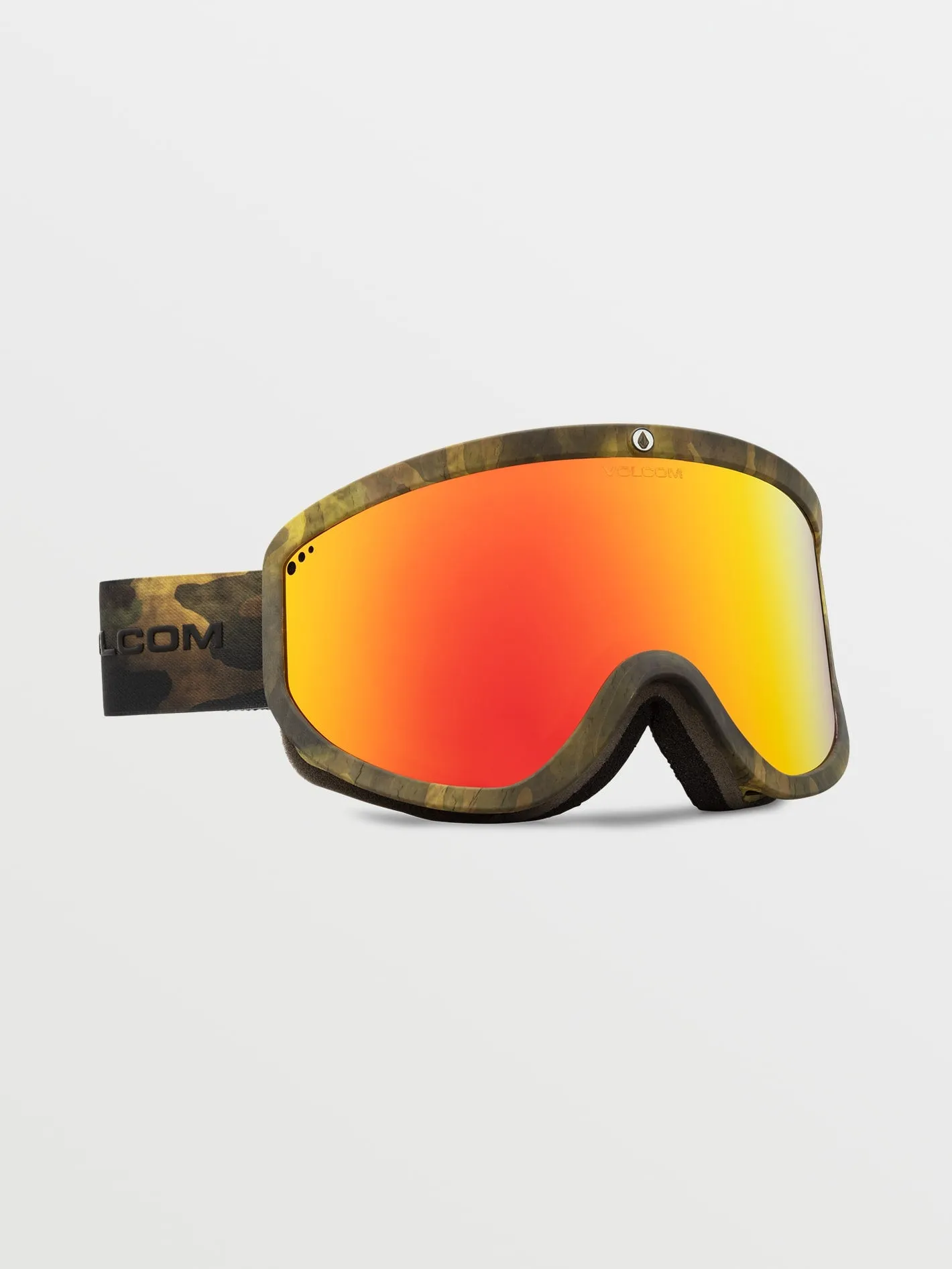 Footprints Goggle - Camo / Red Chrome