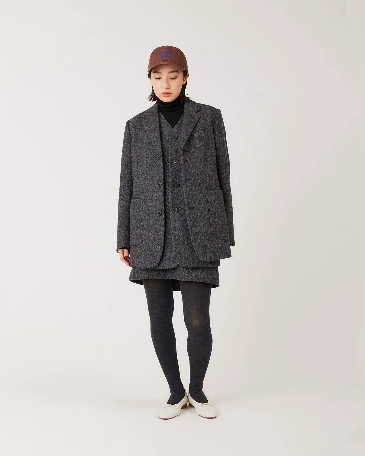 HERRINGBONE JACKET