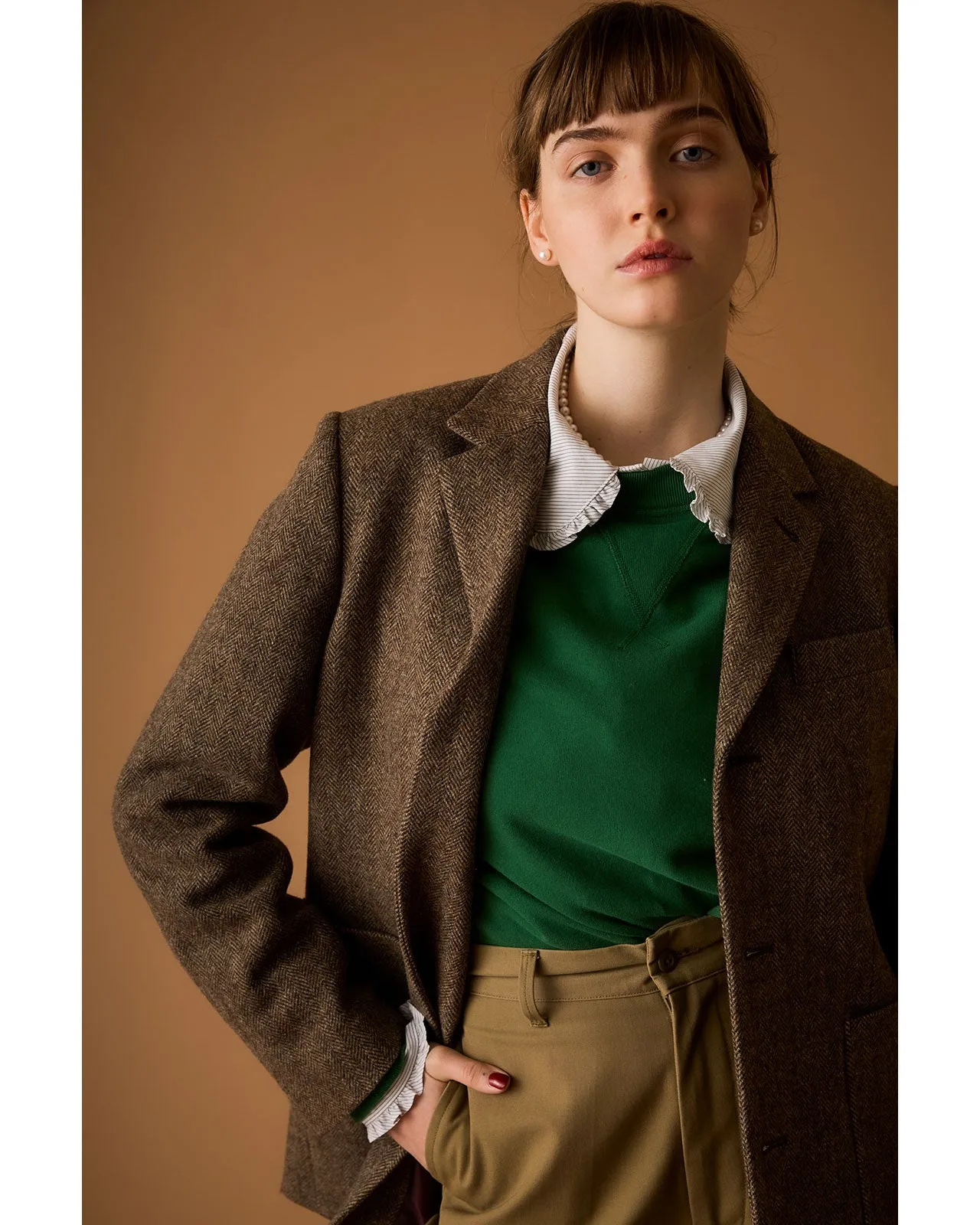 HERRINGBONE JACKET