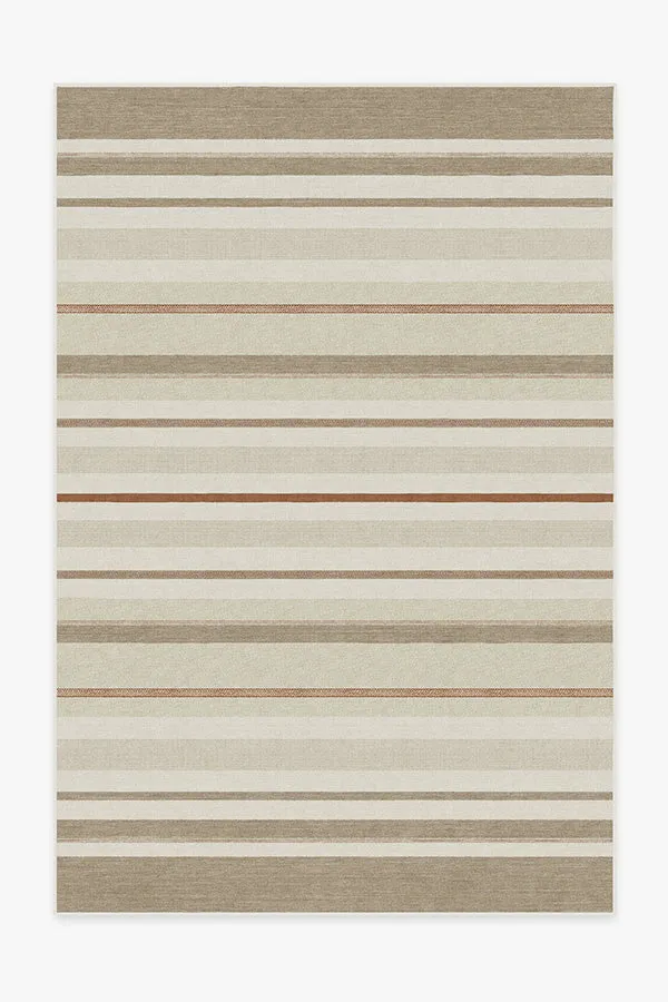 Kesiya Stripe Natural Tufted Rug