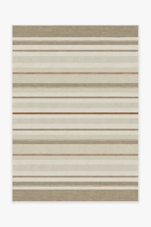 Kesiya Stripe Natural Tufted Rug