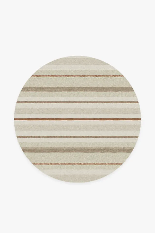 Kesiya Stripe Natural Tufted Rug