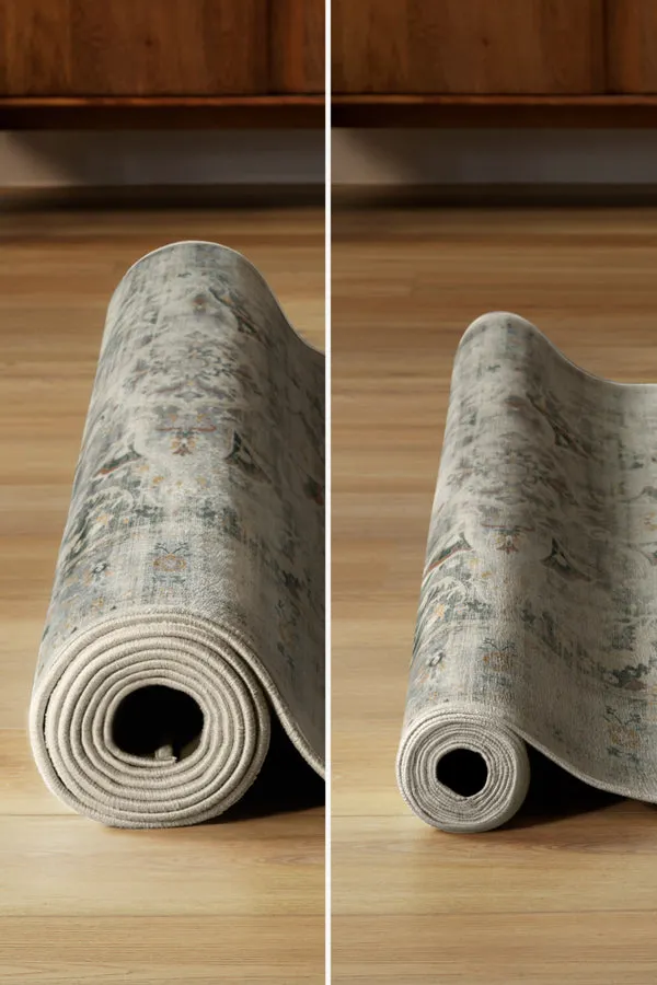 Kesiya Stripe Natural Tufted Rug