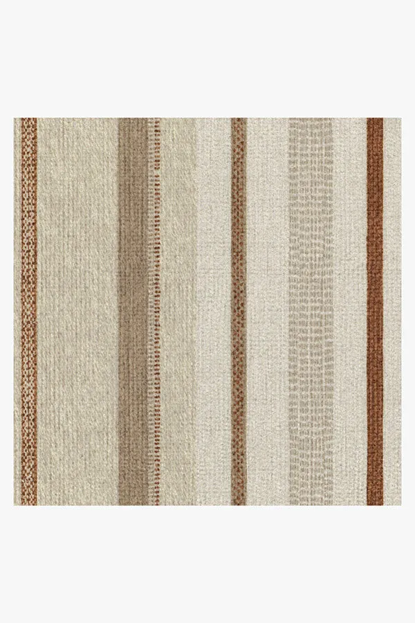 Kesiya Stripe Natural Tufted Rug