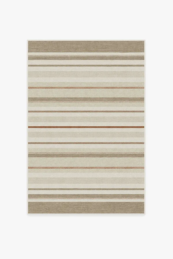 Kesiya Stripe Natural Tufted Rug