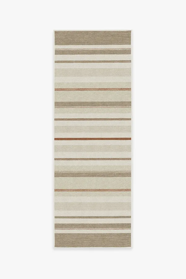 Kesiya Stripe Natural Tufted Rug