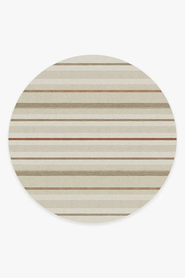 Kesiya Stripe Natural Tufted Rug