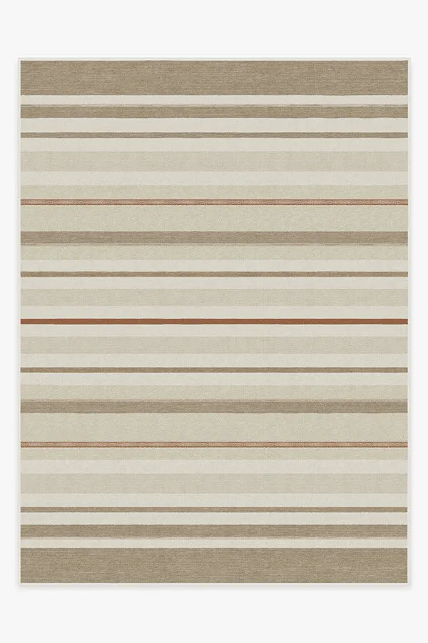 Kesiya Stripe Natural Tufted Rug