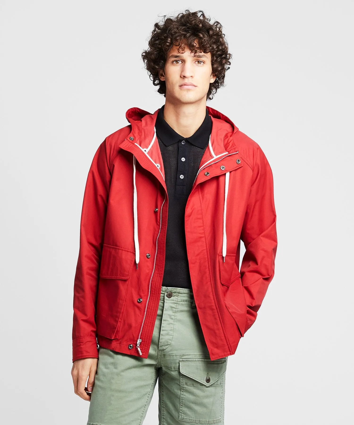 Made in New York Dock Jacket in Red
