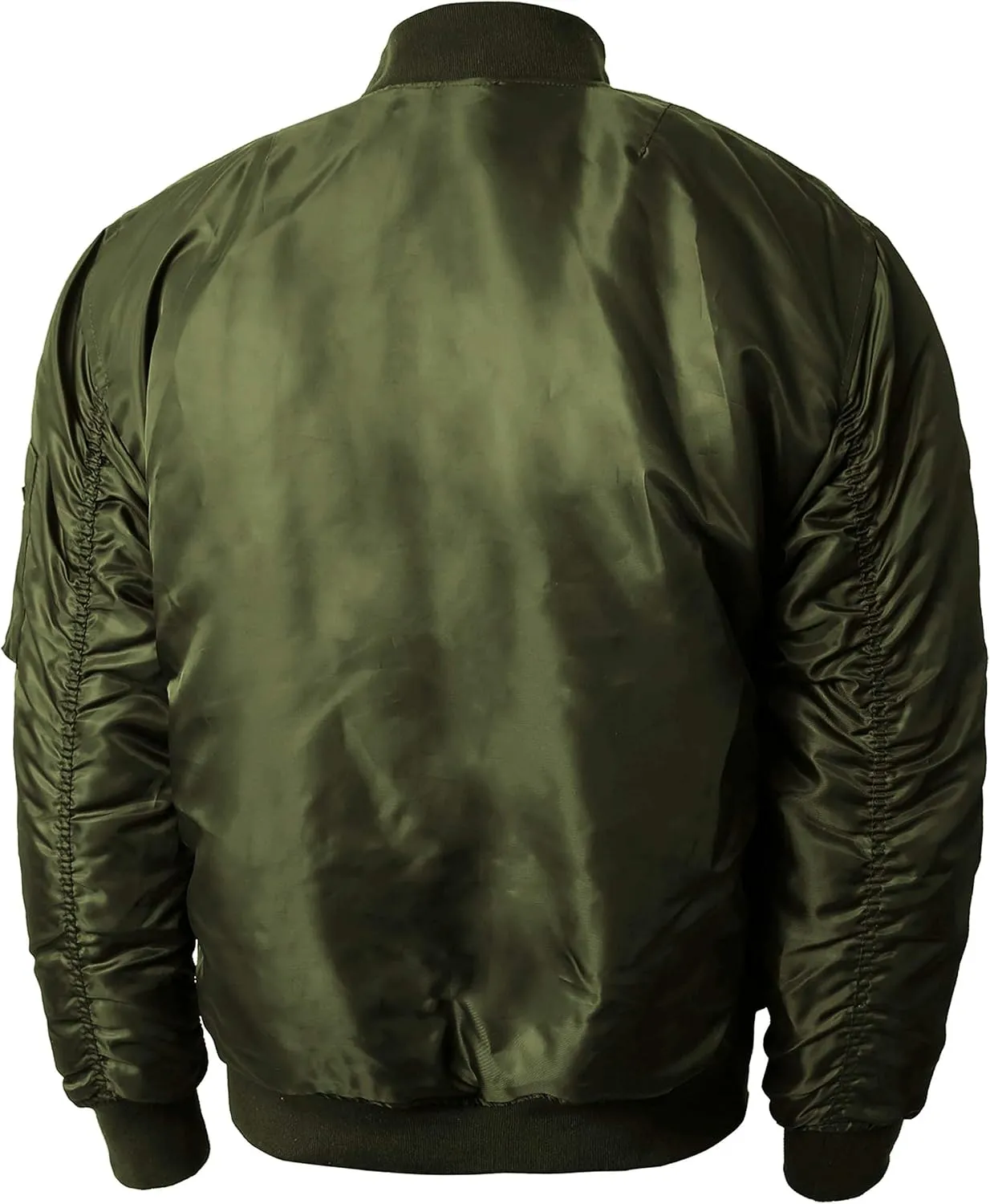 Mens MA-1 Flight Bomber Jacket Active Casual Military Outwear