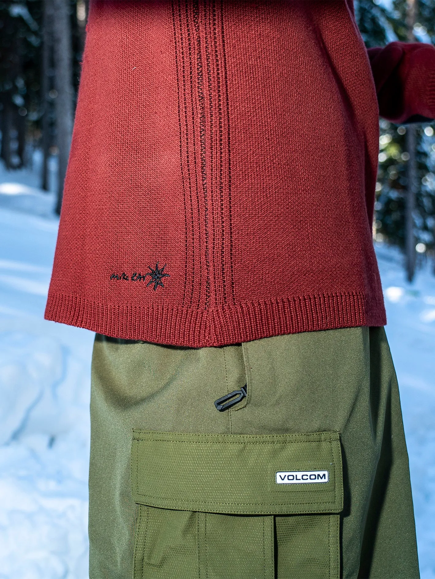 Mens Ravelson Sweater - Maroon