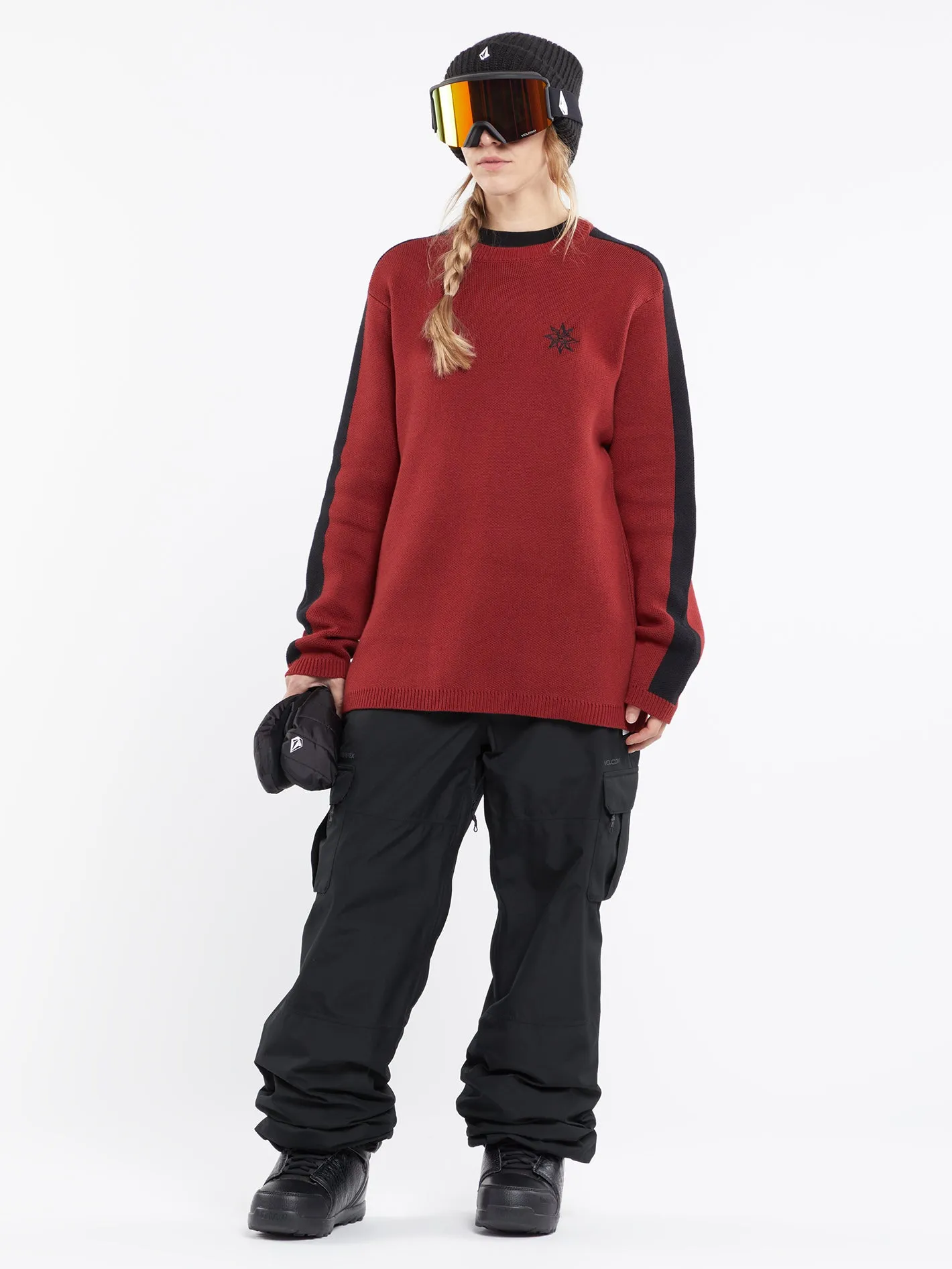 Mens Ravelson Sweater - Maroon