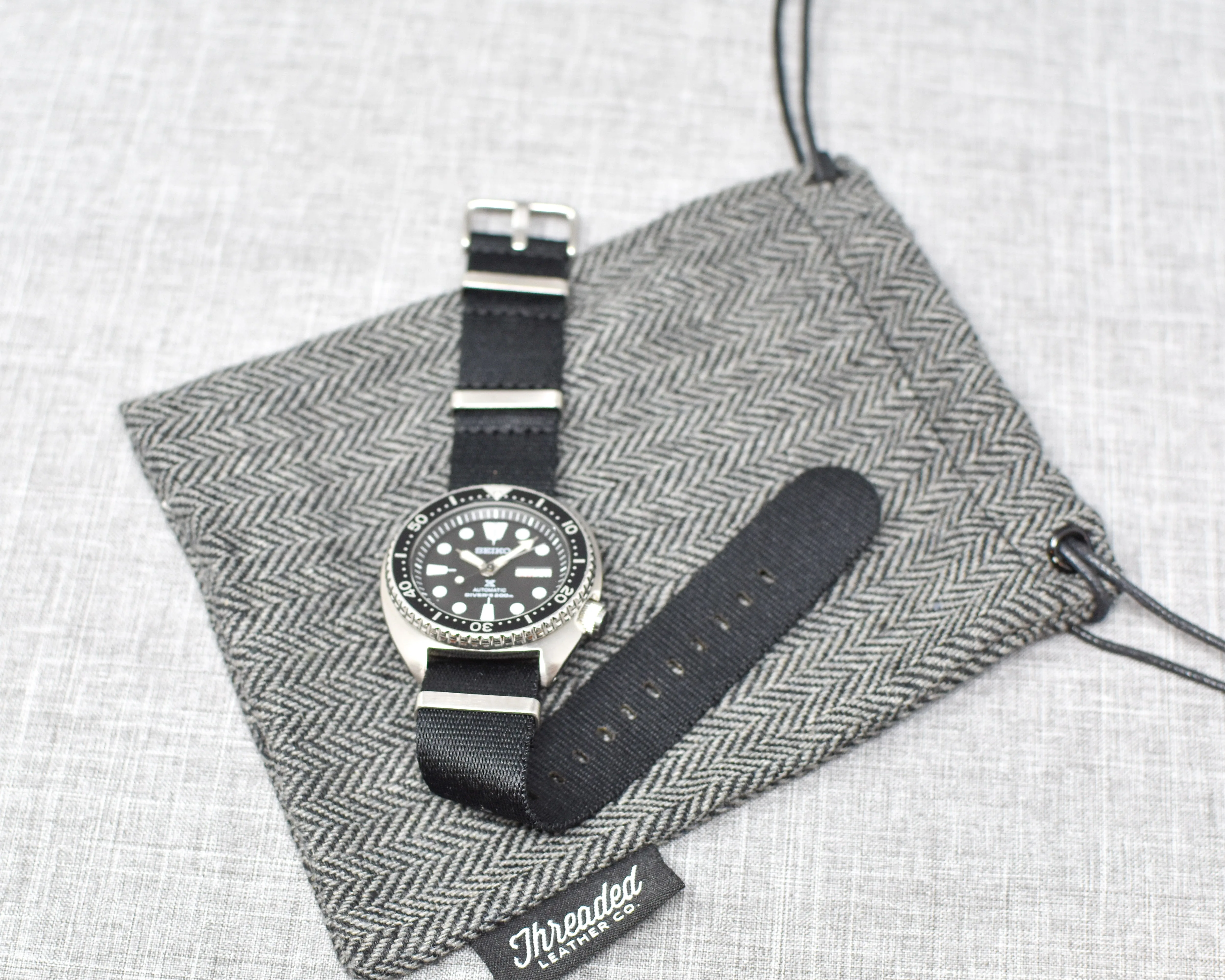 Military Nylon Watch Strap | Black