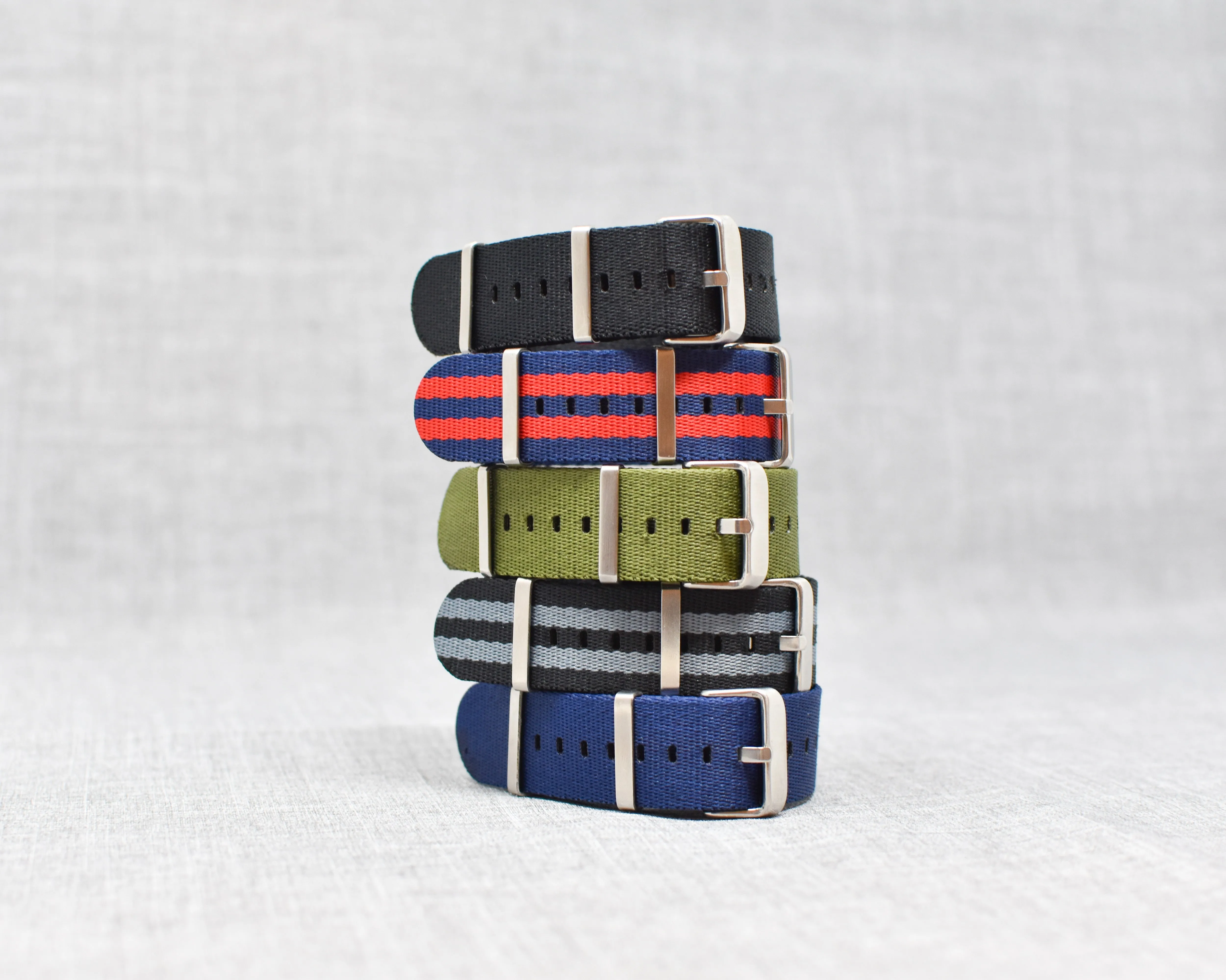 Military Nylon Watch Strap | Black