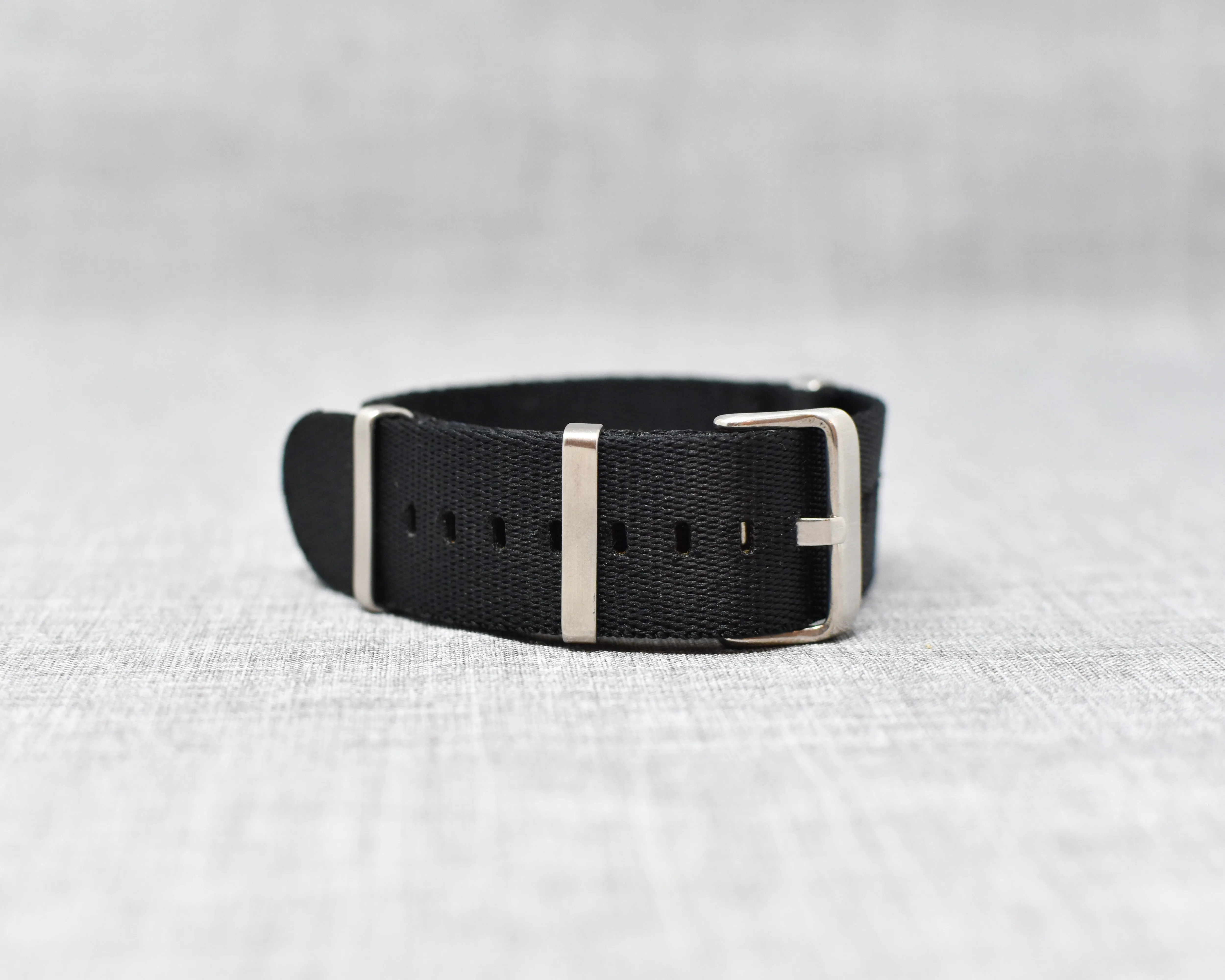 Military Nylon Watch Strap | Black