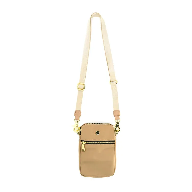 Nylon Crossbody Phone Bag