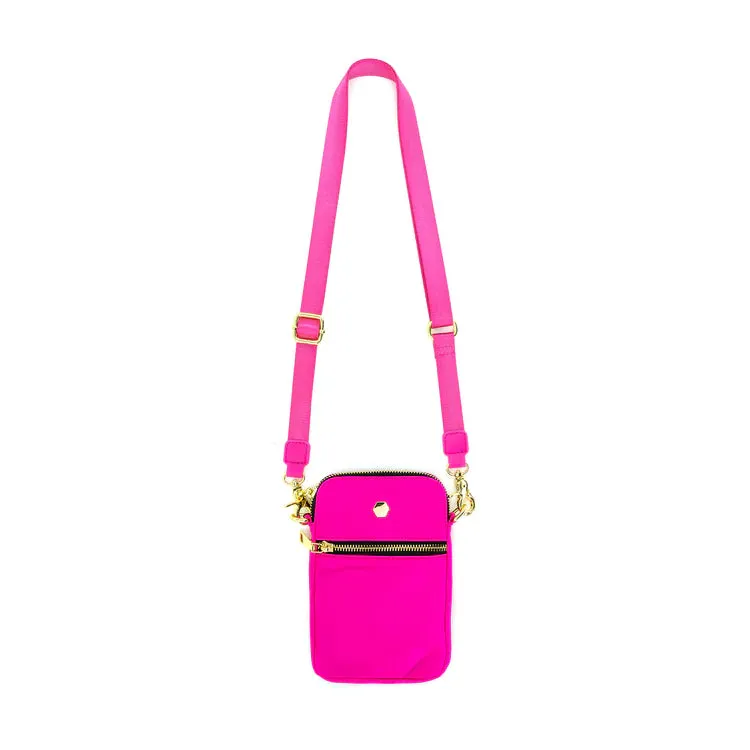 Nylon Crossbody Phone Bag