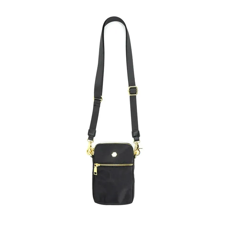 Nylon Crossbody Phone Bag