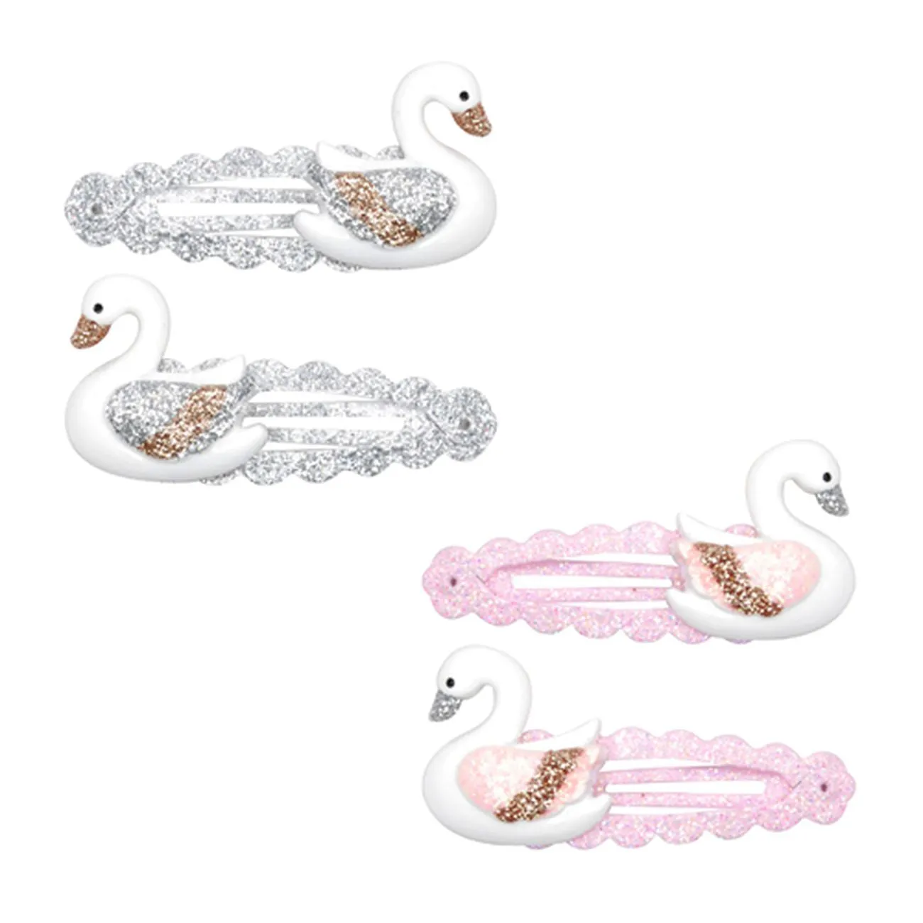 Pink Poppy Elegant Swan HaiRClip Assorted Styles