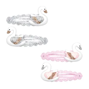Pink Poppy Elegant Swan HaiRClip Assorted Styles