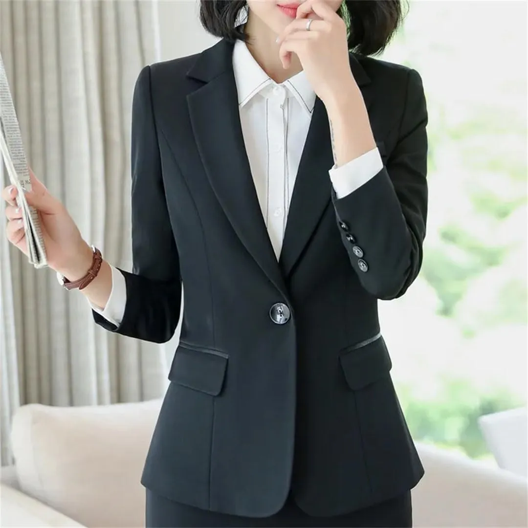 Women Blazer and Jackets Office Formal Outerwear Work Tops Blazers