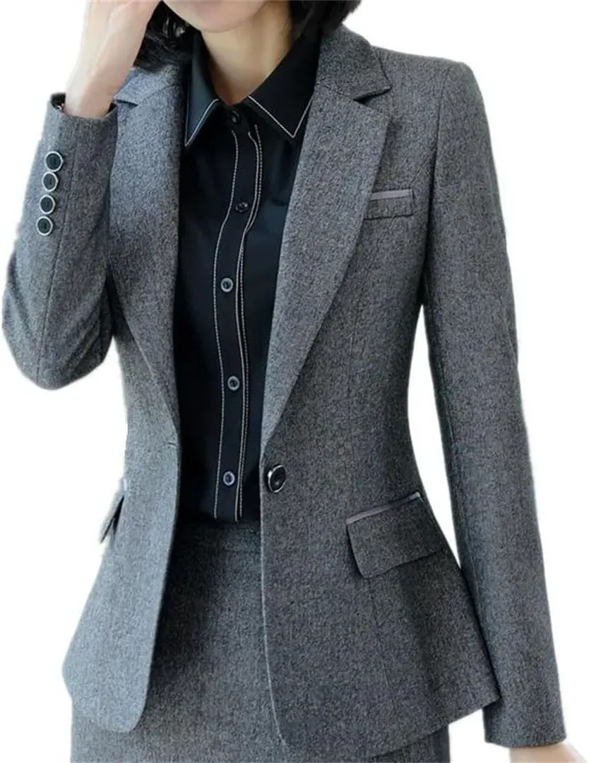 Women Blazer and Jackets Office Formal Outerwear Work Tops Blazers