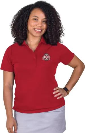 Women's Marco Collegiate Polyester Mesh Team Icon Polo